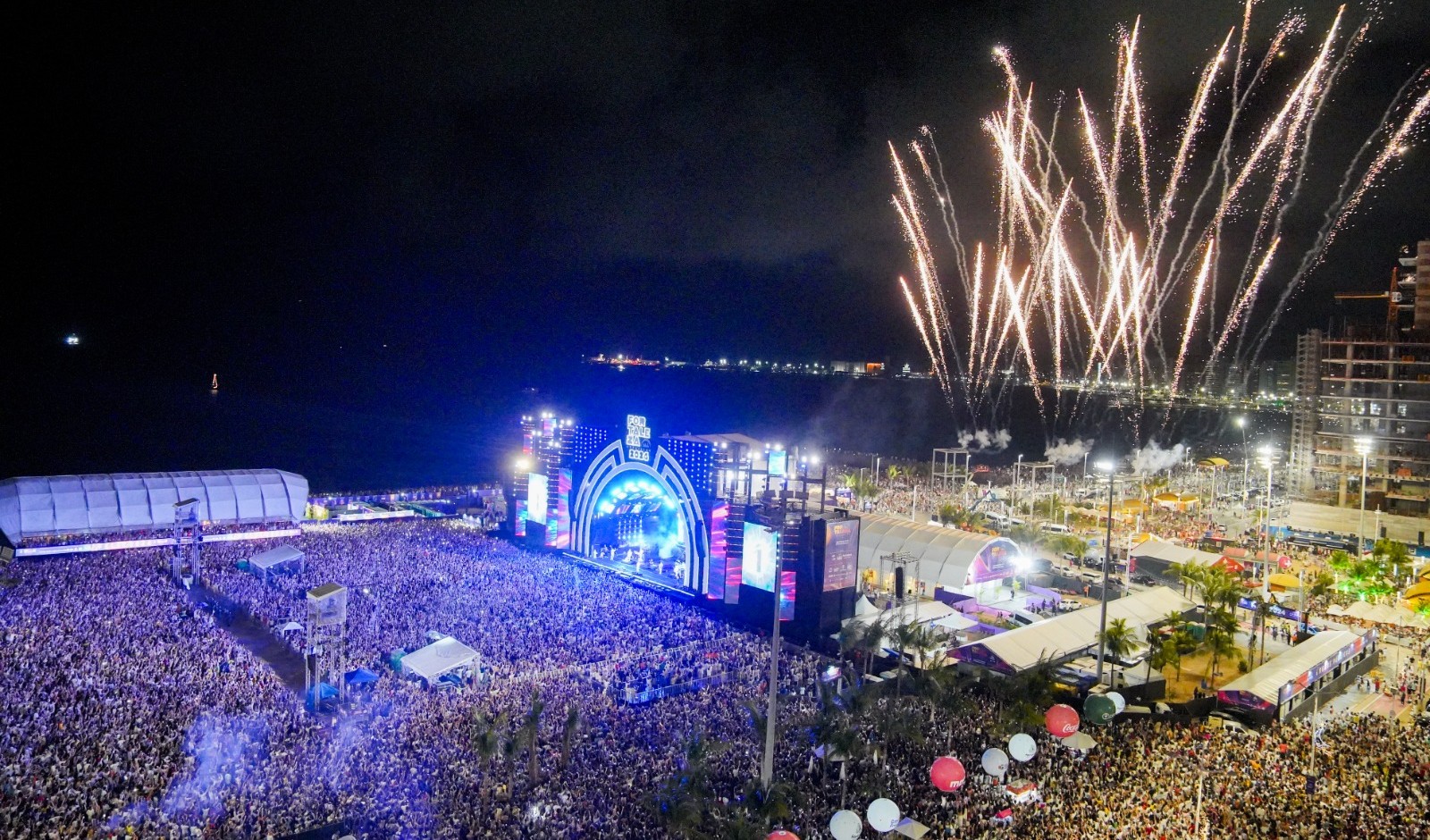 fogos da hora virada